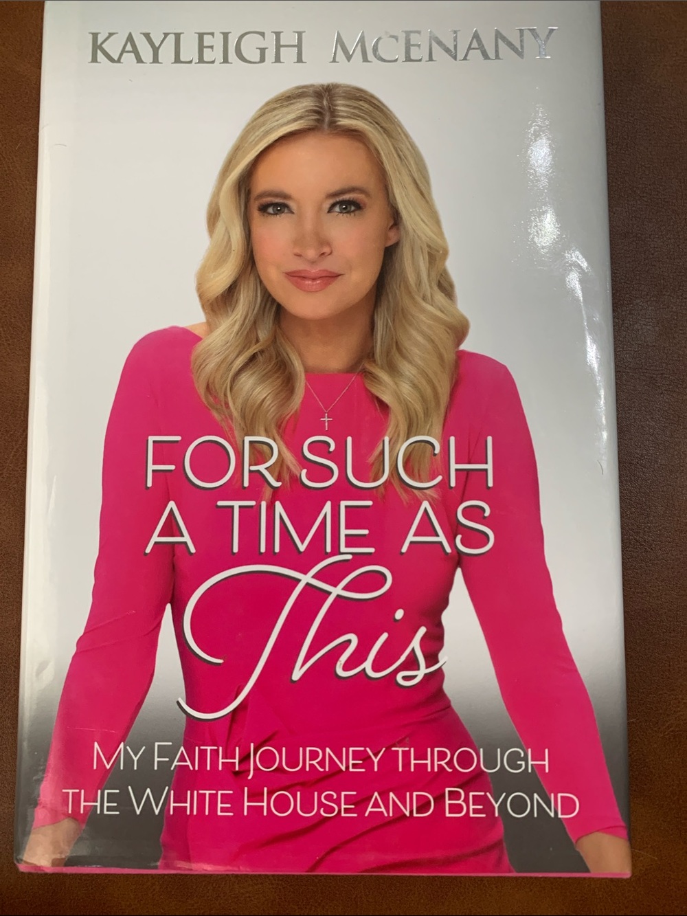 Kayleigh McEnany "For Such a Time As This" - Pink Hardcover